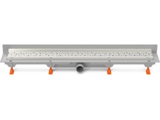 Sanita – Chuděj LZB/N 40 (ke stěně) 750 mm, Drops, matný, K3