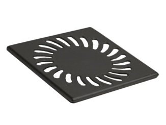 Sanita – Chuděj Mřížka Black 1,5 mm pro nástavec 125×125 Sun