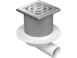 Sanita – Chuděj Neptun PVB 50 L 125 x 125 mm, ocel, Labyrinth, K3