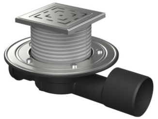Sanita – Chuděj Neptun PVP 50/75 (univerzální, průběžná) 125 x 125 mm, plast, Labyrinth, K3, ano