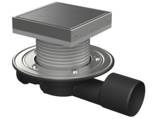 Sanita – Chuděj Neptun PVP 50/75 (univerzální, průběžná) 150 x 150 mm, ocel, Steel, K3, ano