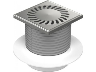 Sanita – Chuděj Neptun PVS 50 L 125 x 125 mm, ocel, Sun, K3