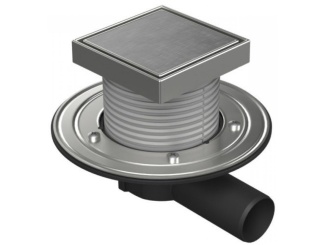 Sanita – Chuděj PVBU 50 (univerzální) 125 x 125 mm, ocel, Steel, K3, ano