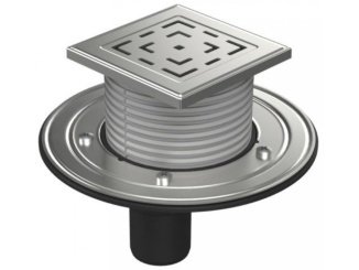 Sanita – Chuděj PVSU 50 (univerzální) 125 x 125 mm, plast, Labyrinth, K3, ano