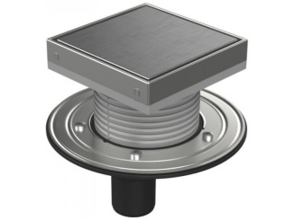 Sanita – Chuděj PVSU 50 (univerzální) 150 x 150 mm, ocel, Steel, K3, ano