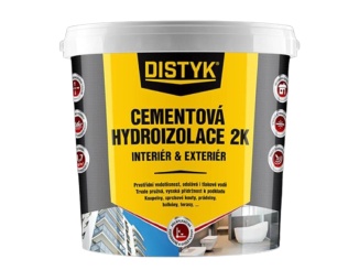Sanita – Den Braven - CEMENTOVÁ HYDROIZOLACE 2K INTERIÉR A EXTERIÉR Distyk, kbelík 7 kg, šedá šedá 5 kg