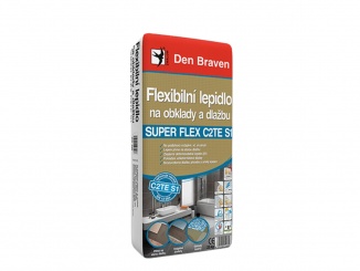 Sanita – Flexibilní lepidlo na obklady a dlažbu SUPER FLEX C2TES1, pytel 25 kg