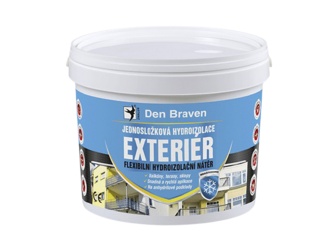Sanita – Hydroizolace EXTERIÉR Jednosložková hydroizolace EXTERIÉR, kbelík 5 kg, modrá