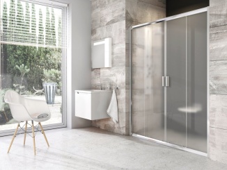 Sanita – Ravak BLDP4 150, lesk+transparent lesklý chrom
