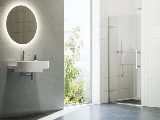 Sanita – Ravak COSD1 80, lesk+transparent lesklý chrom