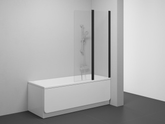 Sanita – Ravak CVS2 100 P, satin+transparent světle šedá