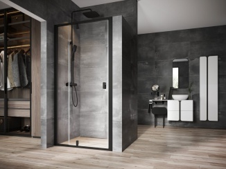 Sanita – Ravak NDOP2 100, lesk+transparent