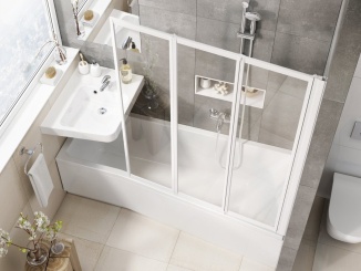 Sanita – Ravak Vana BeHappy II 150x75 L bílá