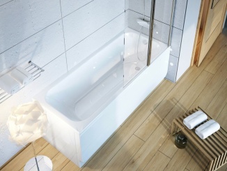 Sanita – Ravak Vana Chrome 170x75 bílá