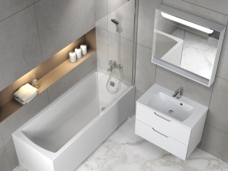 Sanita – Ravak Vana Classic II 160x70 bílá