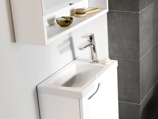 Sanitárna keramika – Ravak Umývadlo Classic II 40, s otvorom pre batériu, bez prepadu