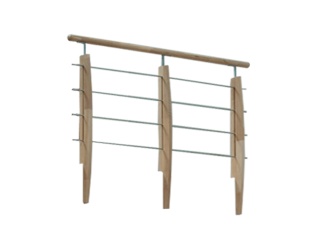 Schodisko – Scobax Minka Classic Beech Steel
