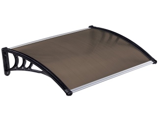 Scobax ajtó előtetők – Scobax Catania černá / opál, 120 x 75 cm