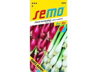 Semínka – Semo Cibule jarní - směs svazková (žlutá, červená) 2g - série DUO