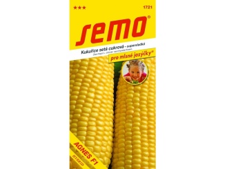 Semínka – Semo Kukuřice cukrová - Agnes F1 3g - série JAZÝČKY