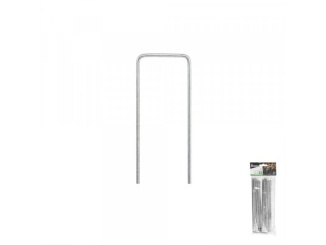 Sítě, textilie a plachty – Bradas Kovový kolík k upevnění netkané textilie 3 cm / 15 cm - 20 ks