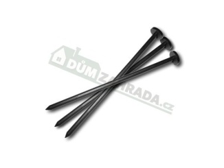 Sítě, textilie a plachty – Bradas Plastové kolíky 12cm - upevňovací kotva/100ks