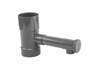 Skleněné – Bradas Sběrač děšťové vody s ventilem 100mm IBCLZ1-100