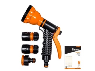 Skleněné – Bradas Zalévací pistole ECO - 7 funkcí komplet pro hadici 1/2"