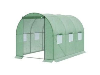 Skleněné – VespaGarden Zahradní fóliovník 2x3,5m / 7m2 - zelený