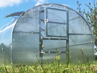 Skleníky Gutta – Gardentec Kompakt polykarbonátový skleník 6 x 3 m