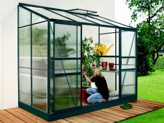 Skleníky ku stene – Ida 5200 PC 4 mm zöld