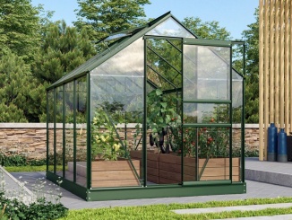 Skleníky Vitavia – Venus 2500 číre sklo 3 mm zelený
