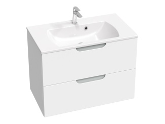 Skříňky – Ravak SD Classic II 80 skříňka pod umyvadlo bílá/šedá