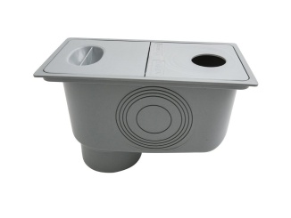 Spodná – geiger sivá 300 mm 160 mm 4294880