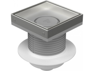 Sprchování – Chuděj Neptun PVS 50 L 150 x 150 mm, ocel, Ceramics, K3
