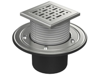 Sprchování – Chuděj PVSU 110 (univerzální) 125 x 125 mm, plast, Face, K3, ano