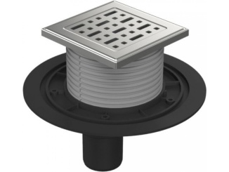 Sprchování – Chuděj PVSU 50 (univerzální) 125 x 125 mm, plast, Face, K3, ne