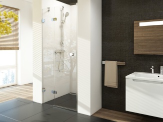 Sprchování – Ravak BSD2 80 A-P, chrom+transparent chrom