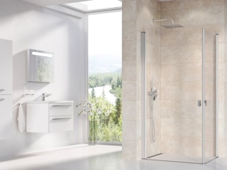 Sprchování – Ravak CRV1 80, lesk+transparent lesklý chrom