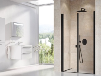 Sprchování – Ravak CSDL2 120, bílá matná+transparent Bílá matná