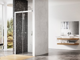 Sprchování – Ravak MSD2 120 L, bílá+transparent