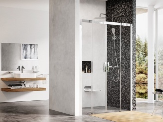 Sprchování – Ravak MSD4 160, lesk+transparent lesklý chrom