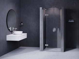 Sprchování – Ravak SMSD2 110 A-L, lesk/chrom+transparent chrom