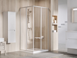 Sprchování – Ravak SRV2 90 195, satin+transparent