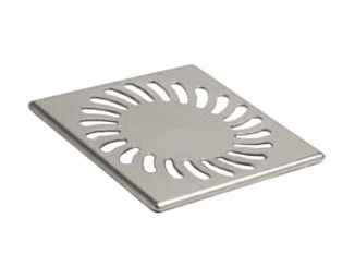 Sprchovanie – Chuděj ND-Mřížka nerez pro nástavec 100 × 100 mm Sun