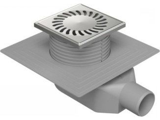 Sprchovanie – Chuděj SS 50 125 x 125 mm, plast, Sun, K3
