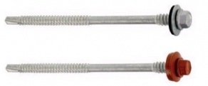 Šr. samovrt. sendvič. ocel do 6mm 5,5x225 ral8017 Klimas Wkręt-met ŠR. SAMOVRT. SENDVIČ. OCEL DO 6MM 5,5X225 RAL8017