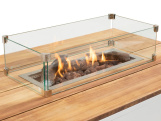Stôl s plynovým ohniskom COSI Cosipure 120 Wood