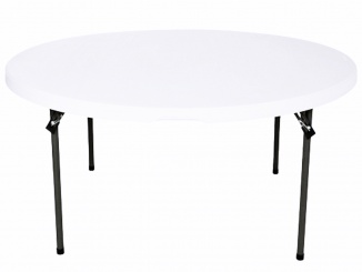 Stoly – - kulatý skládací stůl 152 cm LIFETIME 80121
