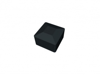 Strecha – G21 Záslepka pro instalační profil 40x40 mm, černá